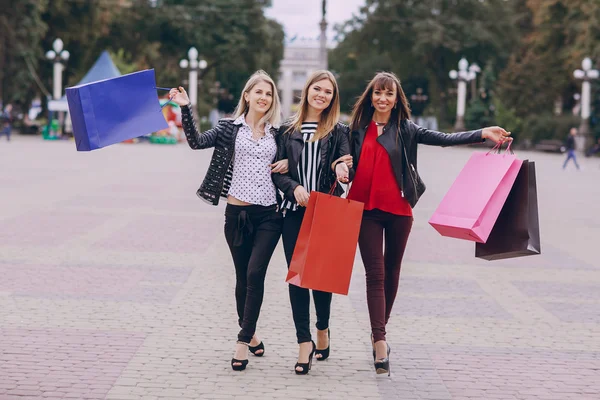 Calle de compras de moda — Foto de Stock