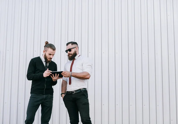 Hombre de negocios fuera — Foto de Stock