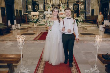 düğün kilise Çift