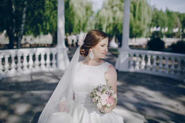 Día de sol de bodas — Foto de Stock