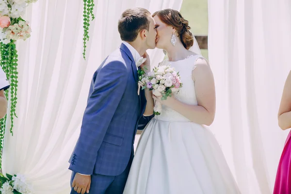 Arco ceremonia de boda — Foto de Stock