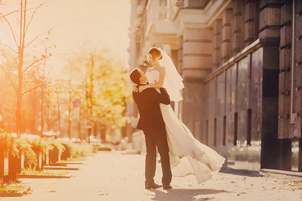 Dia de verão casamento — Fotografia de Stock