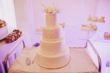 Düğün resepsiyonu dekor