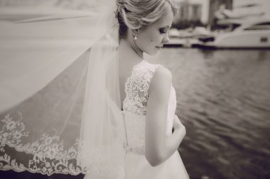 Sarışın çift düğün