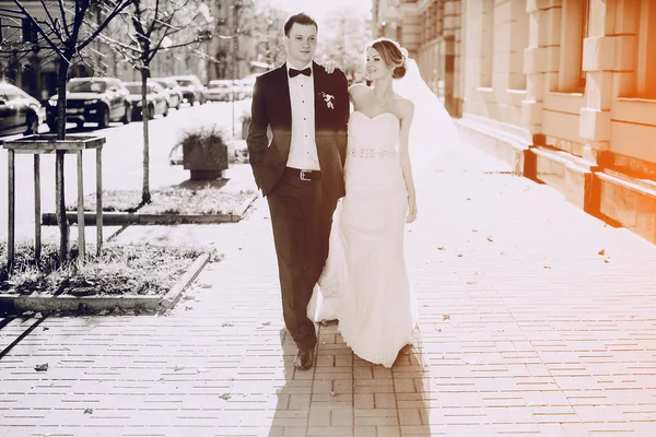 Dia de verão casamento — Fotografia de Stock