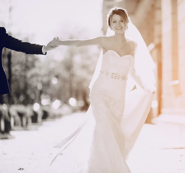 Dia de verão casamento — Fotografia de Stock