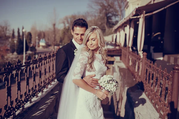 Perfekter Hochzeitstag — Stockfoto