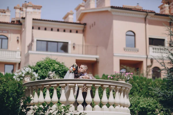 Dia ensolarado do casamento — Fotografia de Stock