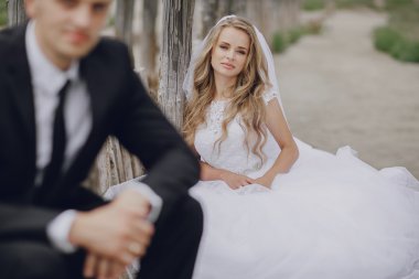 düğün günü Odessa'daki