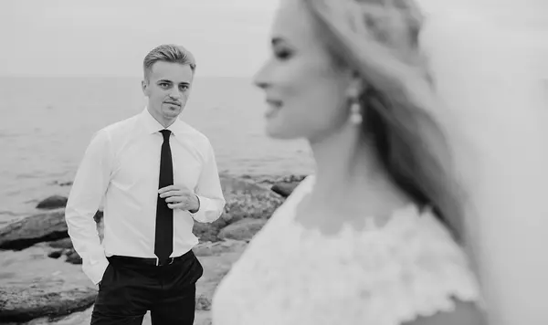 Día de la boda en Odessa — Foto de Stock