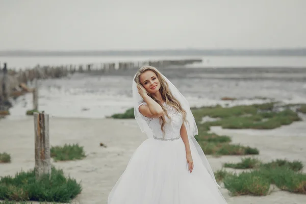 Jour de mariage à odessa — Photo