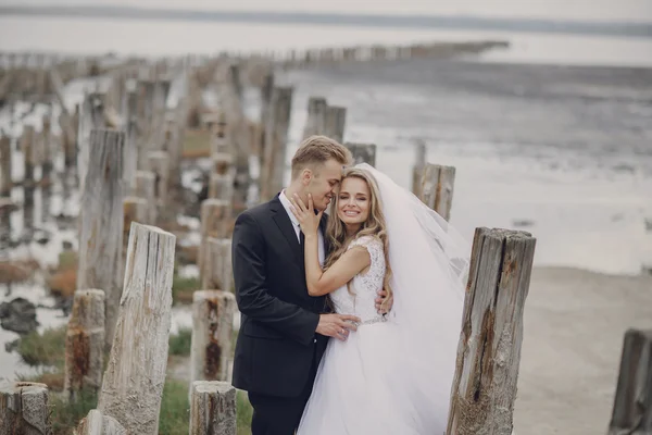 Giorno del matrimonio a odessa — Foto Stock