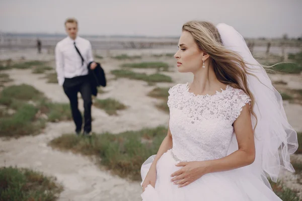 Dia do casamento em odessa — Fotografia de Stock