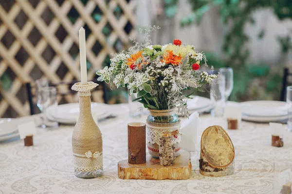 Restoran perjamuan pernikahan — Stok Foto