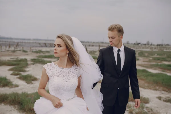 Dia do casamento em odessa — Fotografia de Stock