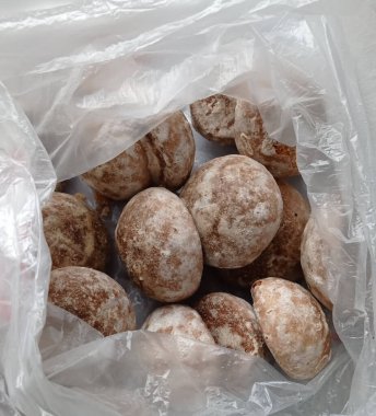 Yuvarlak çikolatalı kurabiyeler..