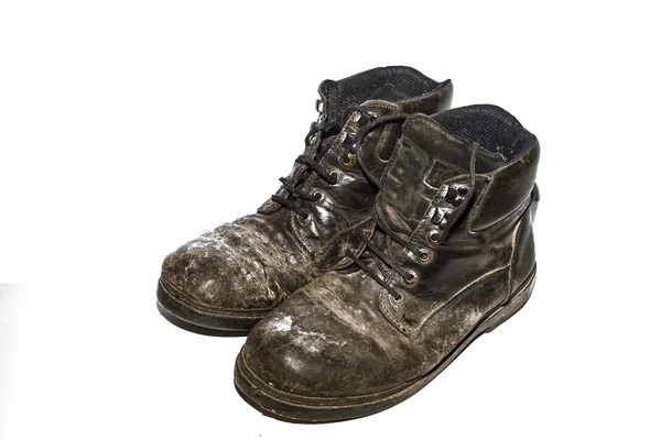 Bardzo stare buty — Zdjęcie stockowe