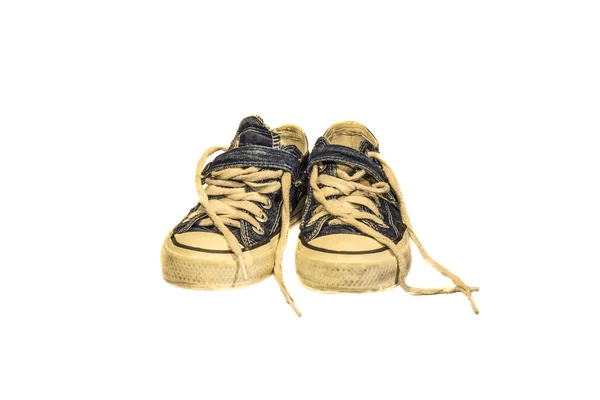 Stare buty Jean — Zdjęcie stockowe