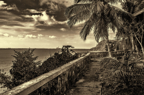 Overlooking Iloilo Straits, Philippines