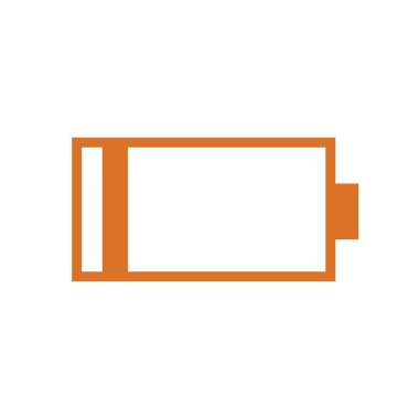 Kimya pili enerji ikonu tasarımı 