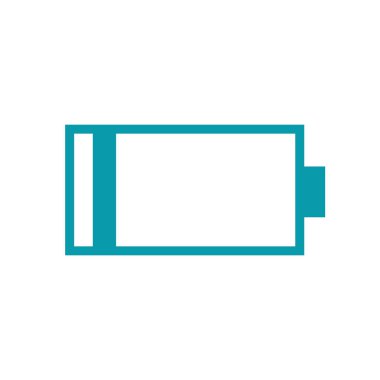 Kimya pili enerji ikonu tasarımı 