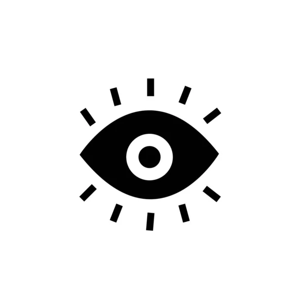 Eye Ikon Design Nagyon Modern Egyedi Design — Stock Vector