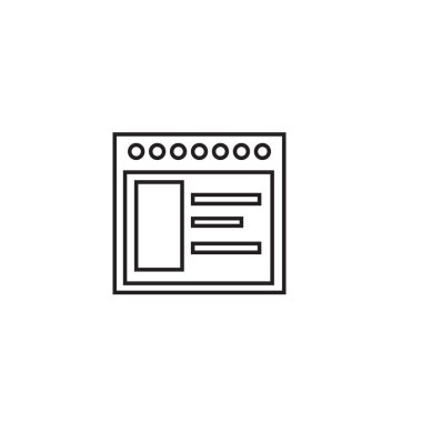 Metin masajı cep telefonu not defteri mobil simge ui tasarım simgesi çok amaçlı kullanım simgesi tasarımı 