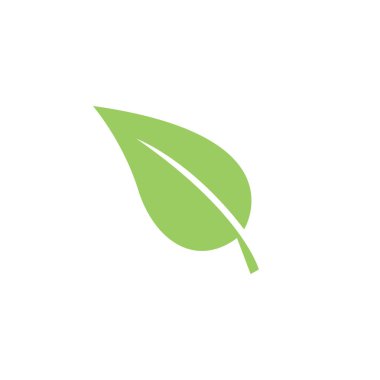 Çiçek Çiçeği Yaprak Simgesi Tasarımı 