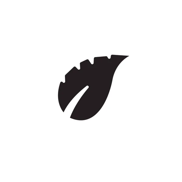 Leaf Icon Design Grün Frisch Einzigartiges Design — Stockvektor