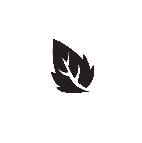 Leaf Icon Design Grün Frisch Einzigartiges Design — Stockvektor