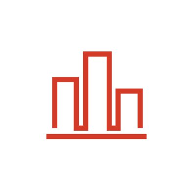 İş büyümesi hedef pasta grafiği tasarımı 