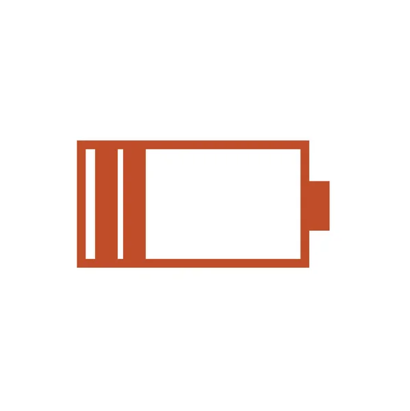Energía Batería Ecléctica Icono Del Dispositivo Diseño — Archivo Imágenes Vectoriales