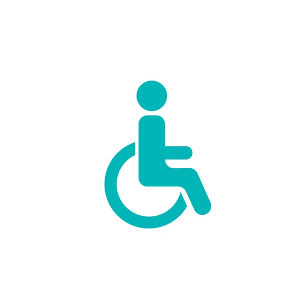 Дизайн Иконы Инвалидов Современном Стиле — стоковый вектор