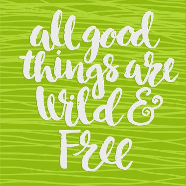 El yazısı motivasyon posteri 