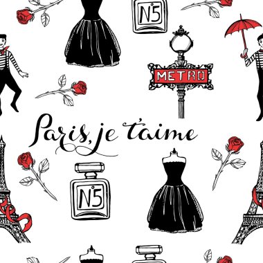 Romantik Paris seti
