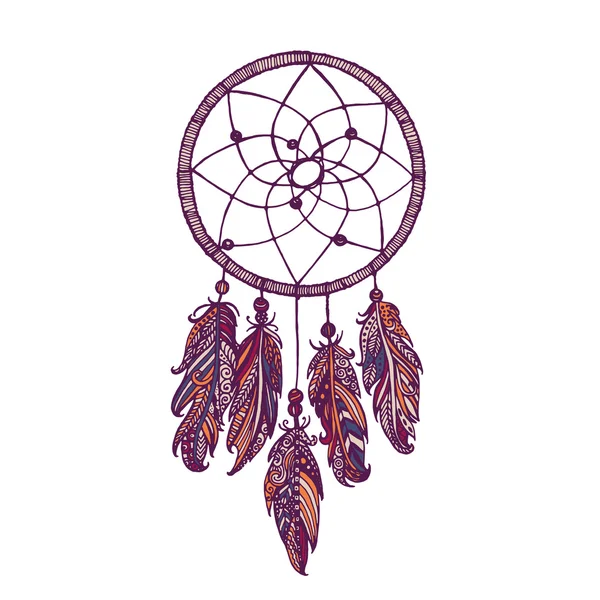 Indiska dream catcher — Stock vektor