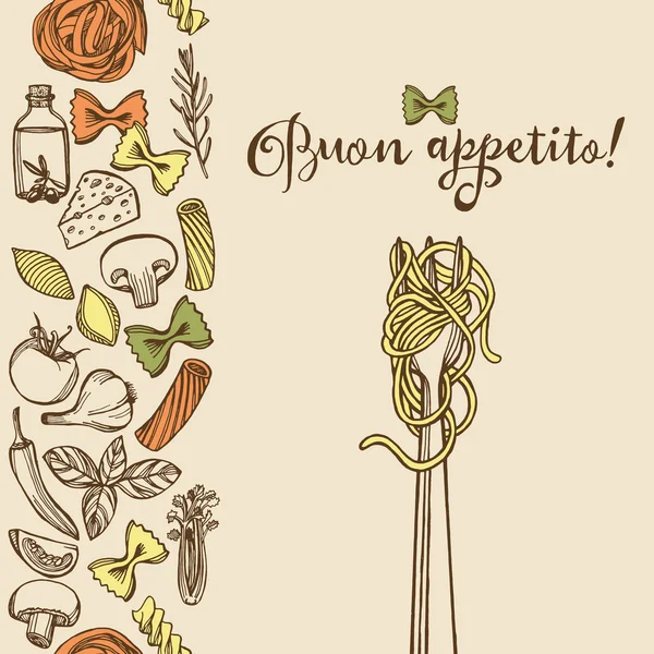 İtalyan makarna el çekilmiş