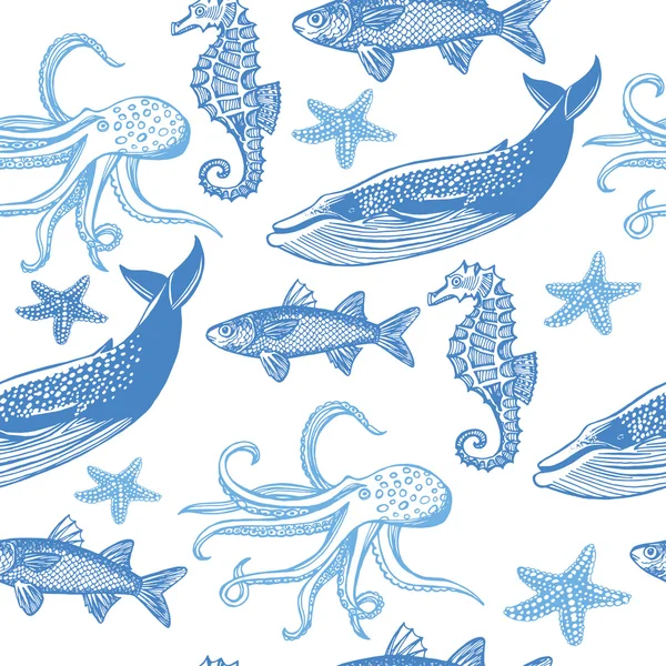 Vintage nautical set Royalty Free Stock Illustrations