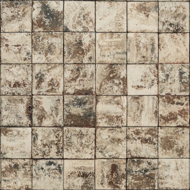 Eski duvar seramik kalıpları el sanatları Tayland pu Park eder.