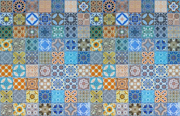 Керамическая плитка из Португалии. — стоковое фото
