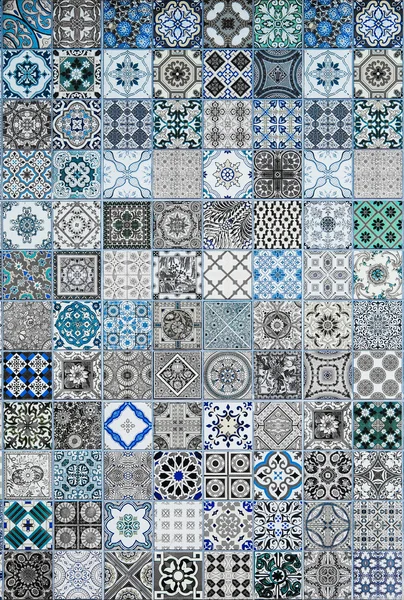 Keramikfliesen-Muster aus Portugal. — Stockfoto