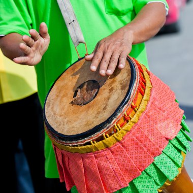 Tay Müzik Tayland tom-tom davul ve eller enstrüman
