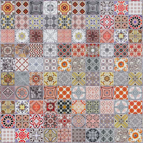 Modèles de carreaux de céramique du Portugal. — Photo