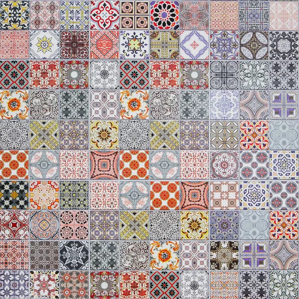 Modèles de carreaux de céramique du Portugal. — Photo