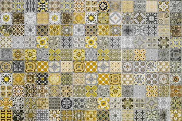 Ceramic tiles patterns from Thailand — Stock Photo, Image