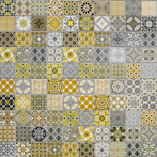 Modèles de carreaux de céramique du Portugal. — Photo