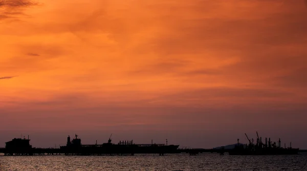 Navio petroleiro GPL (gás de petróleo líquido) no mar Negro — Fotografia de Stock