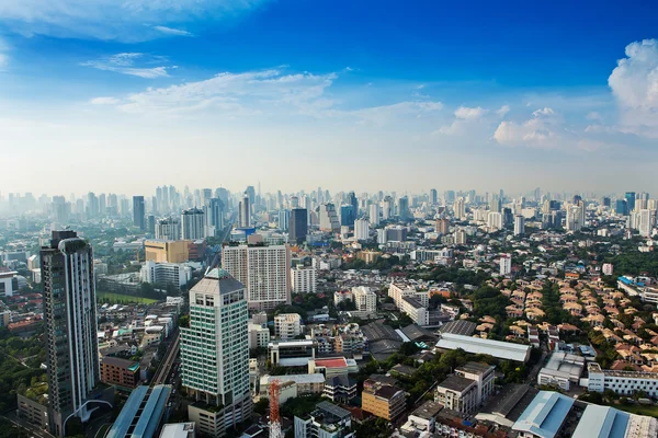 Vista da cidade de Bangkok, Tailândia — Fotografia de Stock