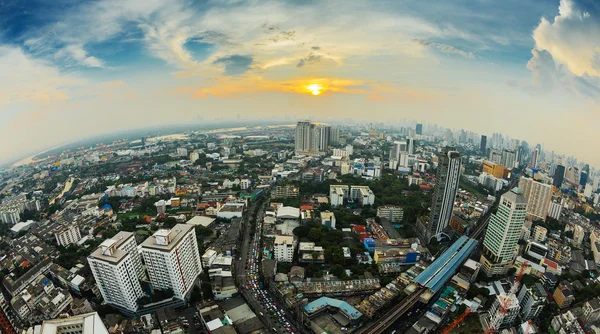 Ptaka Bangkok na zachodzie słońca — Zdjęcie stockowe