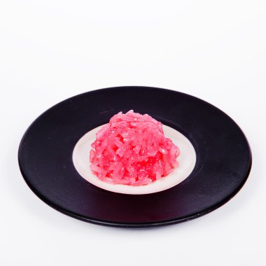 Süslü Moon pirinç.